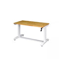 Adjustable Height Work Table in White C384
