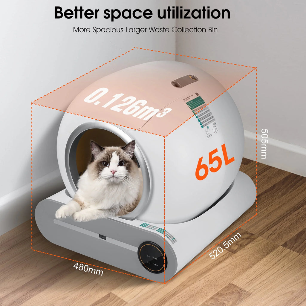 Automatic Self Cleaning Cat Litter Box Q872