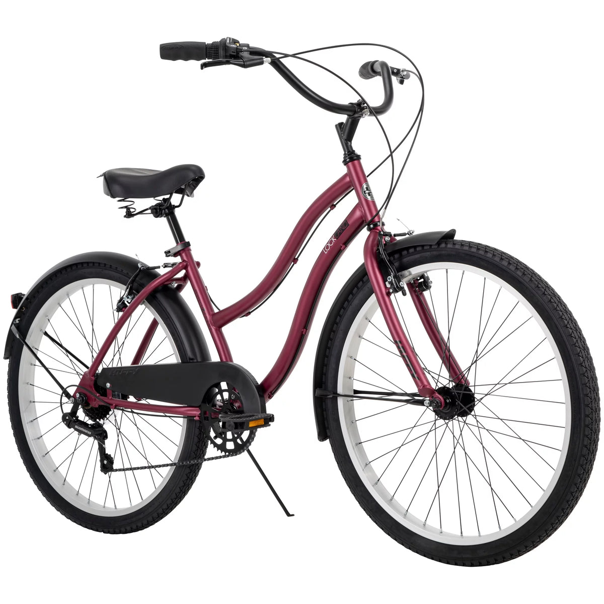 Pink 26-inch 7-speed Cruiser Bike U38311