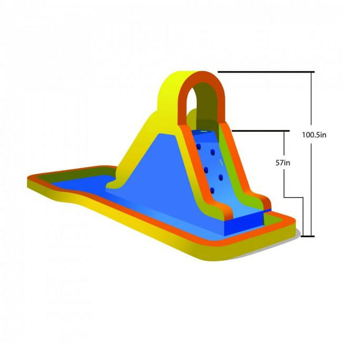 Inflatable Water Slide with Splash Area C97292