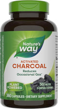 Activated Charcoal 560 mg 360 Capsules P113