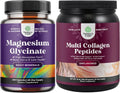Magnesium Glycinate Capsules and Multi Collagen Protein Powder S95584