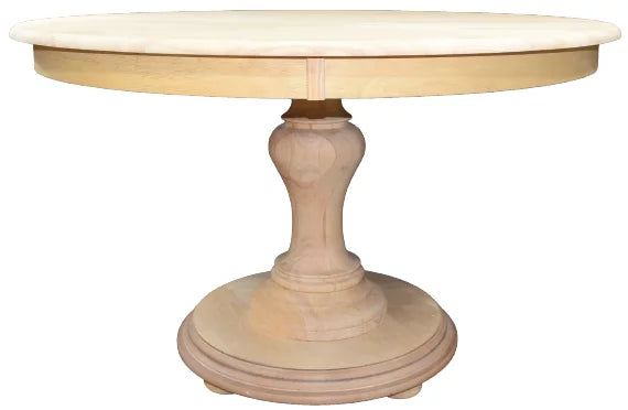 48" Wide 30" Tall Round Dining Table Set with 4 Chairs L31244