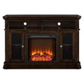 Espresso Fireplace TV Console N2655