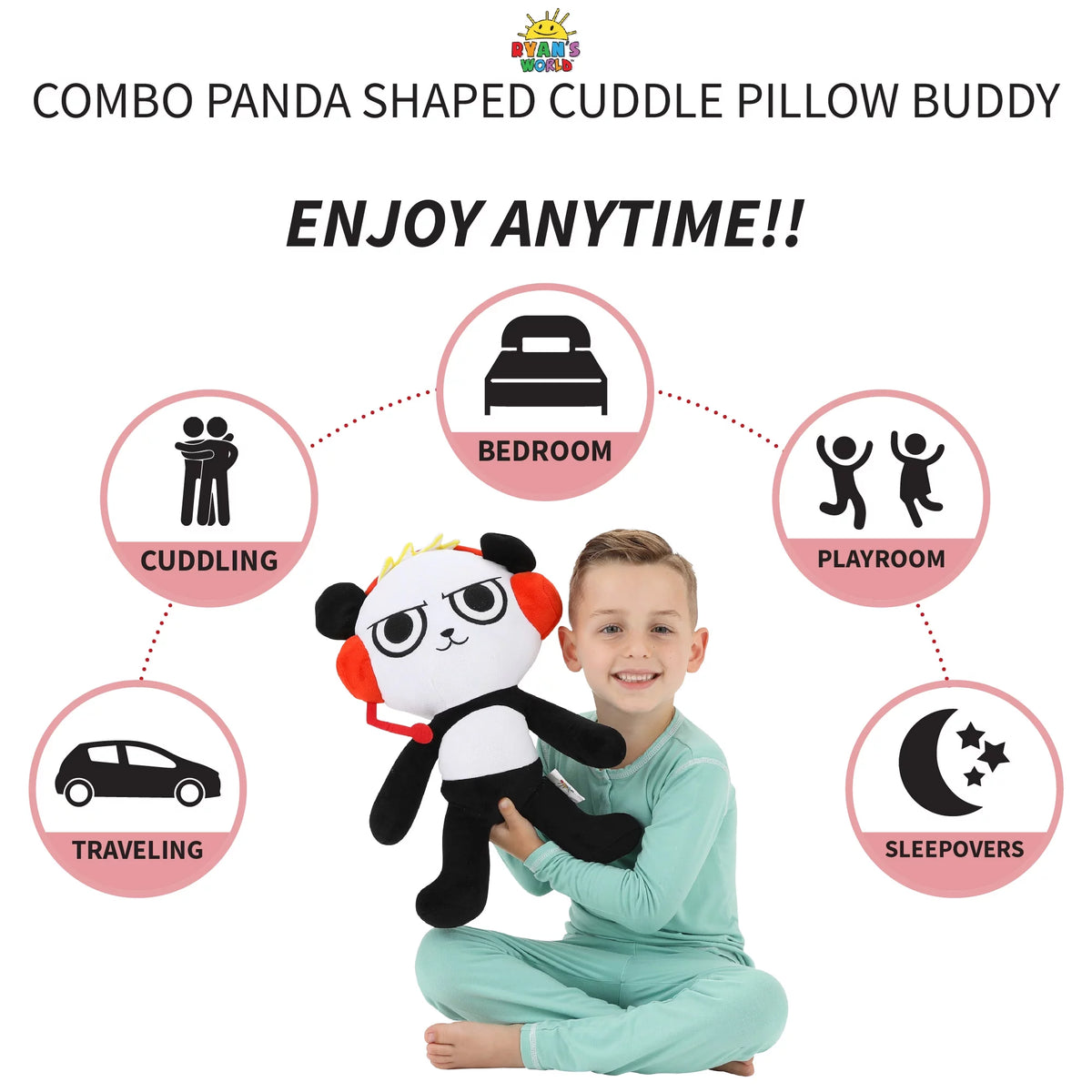 Kids Plush Decorative Pillow Y23639