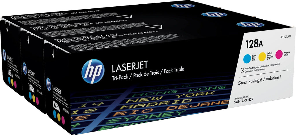 Cyan/Magenta/Yellow LaserJet Toner Cartridges P6254