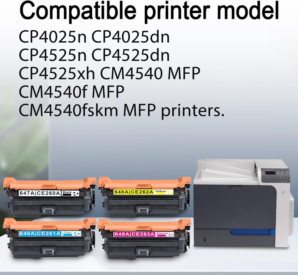 4 Pack Compatible Remanufactured Toner Cartridge Replacement K561859