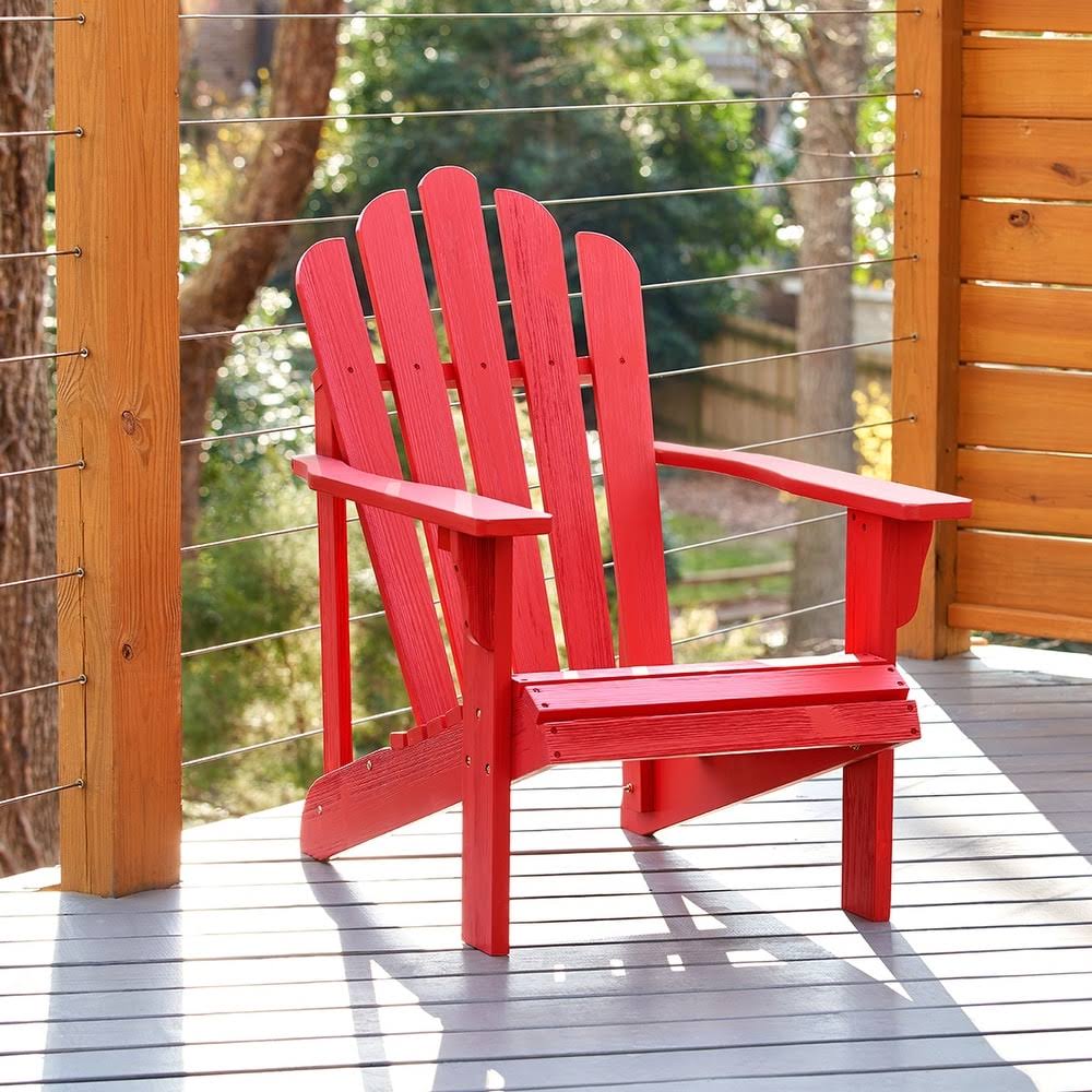 Chili Red Adirondack Chair O19368