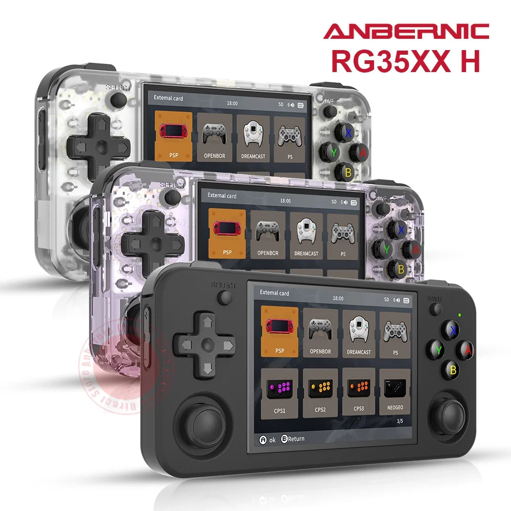 Handheld Game Console 3.5 inch IPS Screen 3300mAh 64G A26697