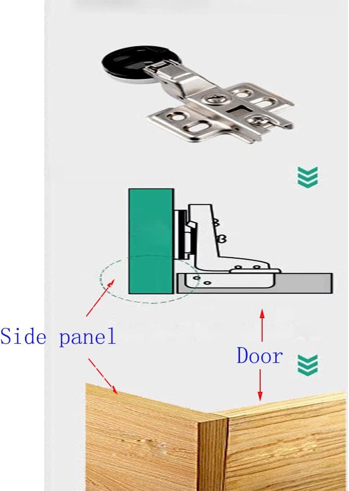 Glass Door Hinges 35mm Hole 2PCS K58030