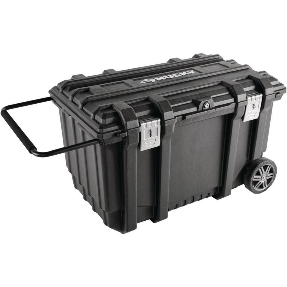Black Mobile Job Box Utility Cart Z2825