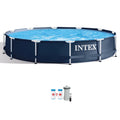 Metal Frame Above Ground Swimming Pool with Pump S2352