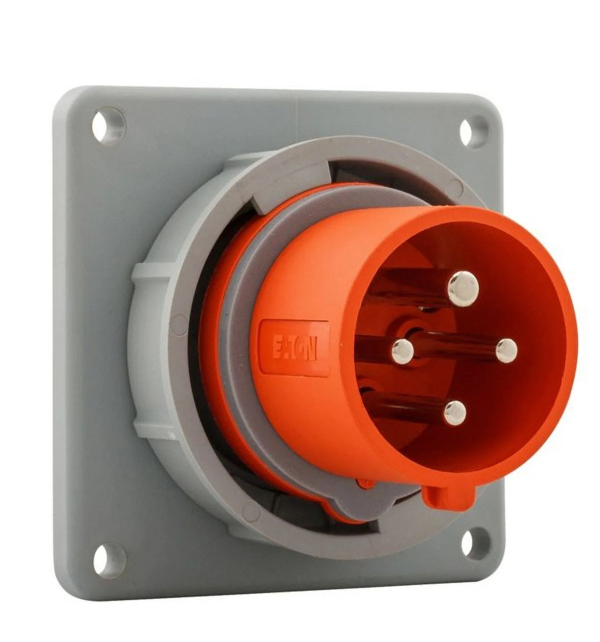 Pin and Sleeve Inlet, Orange, 20A, 125/250V F853876