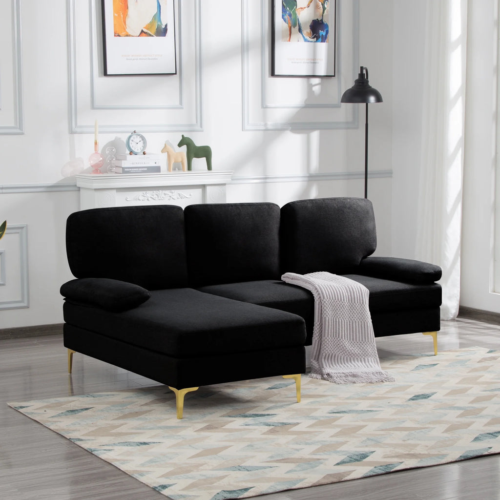 79.5 inch Left Hand Facing Sectional Sofa O9500