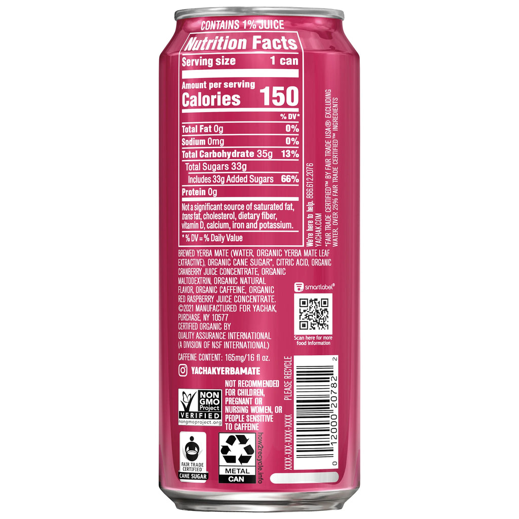 Yerba Mate Drink 16 fl oz 12 Pack Cans C971978