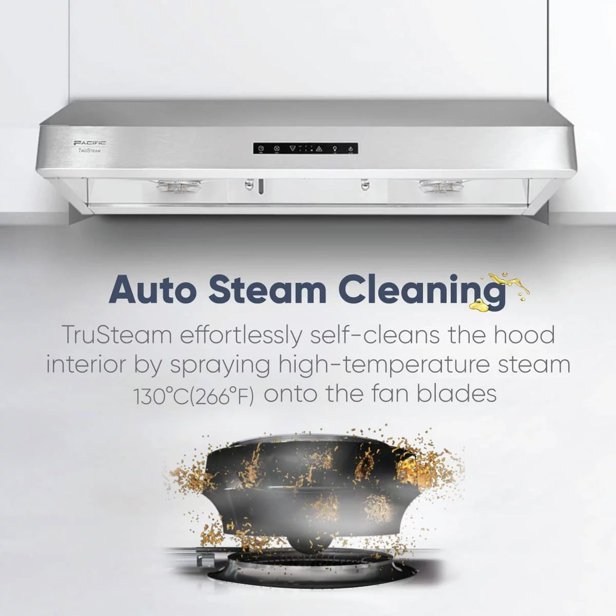 30 Under Cabinet Hood, 900+ CFM, Stainless Steel O838270