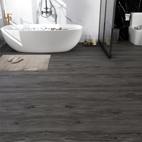 Peel and Stick Floor Tile, 54 Sq.Ft Self Adhesive Vinyl Flooring Plank X140