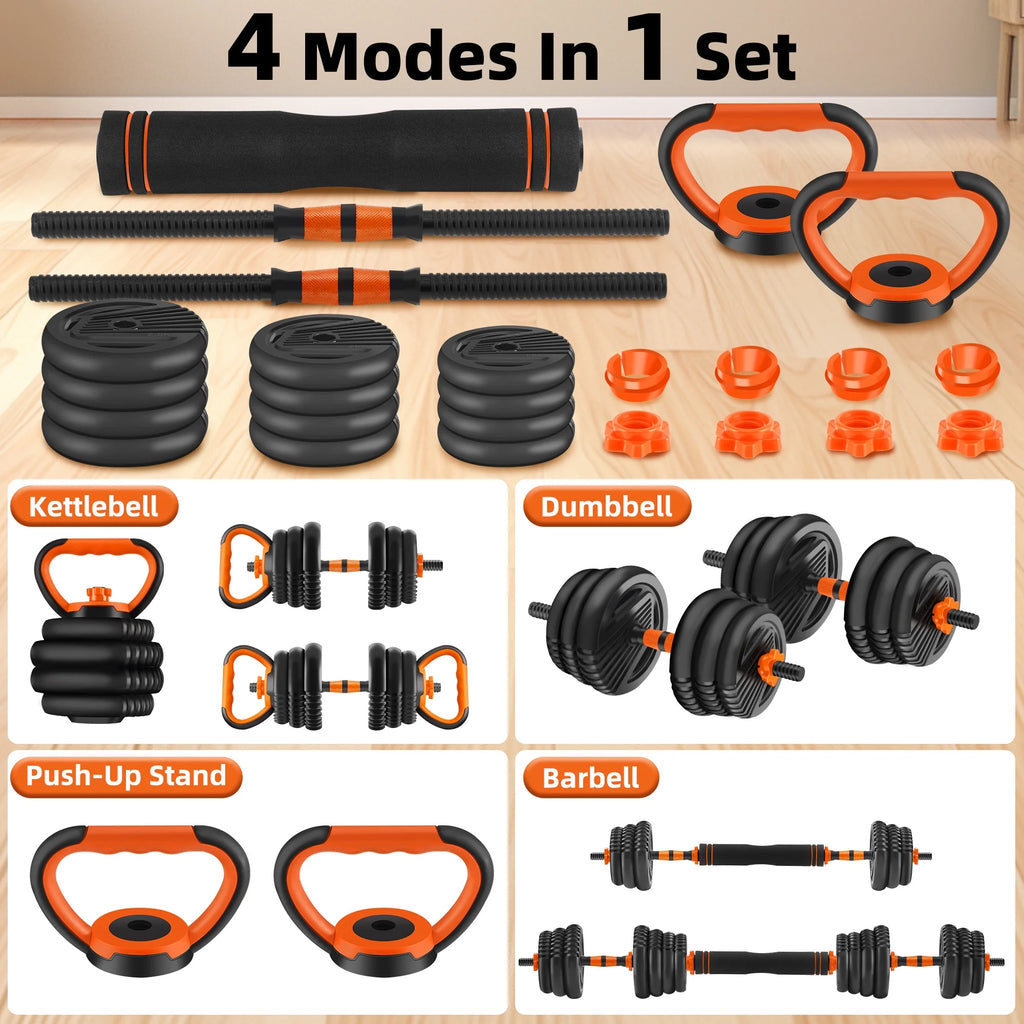 55 Lbs Adjustable Dumbbell Set A584