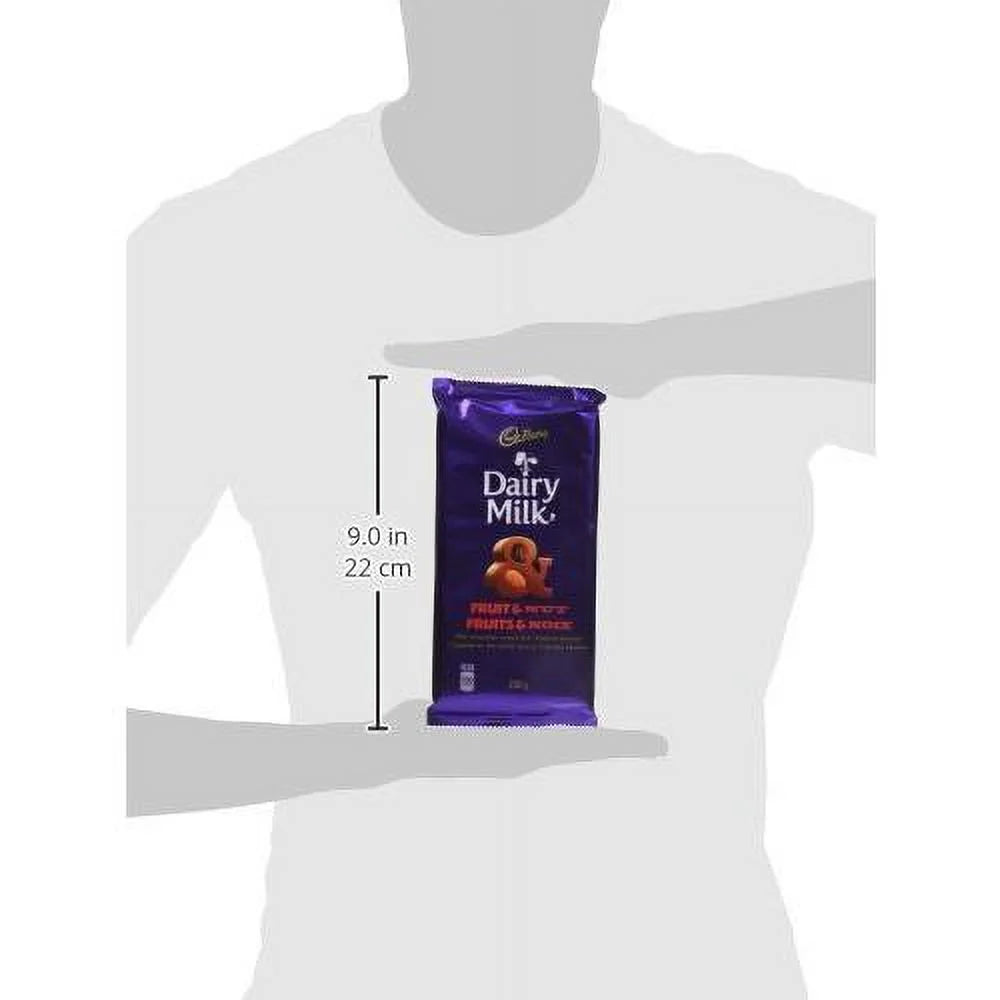 Dairy Milk Fruit & Nut Candy Bar 200G/7Oz W453720