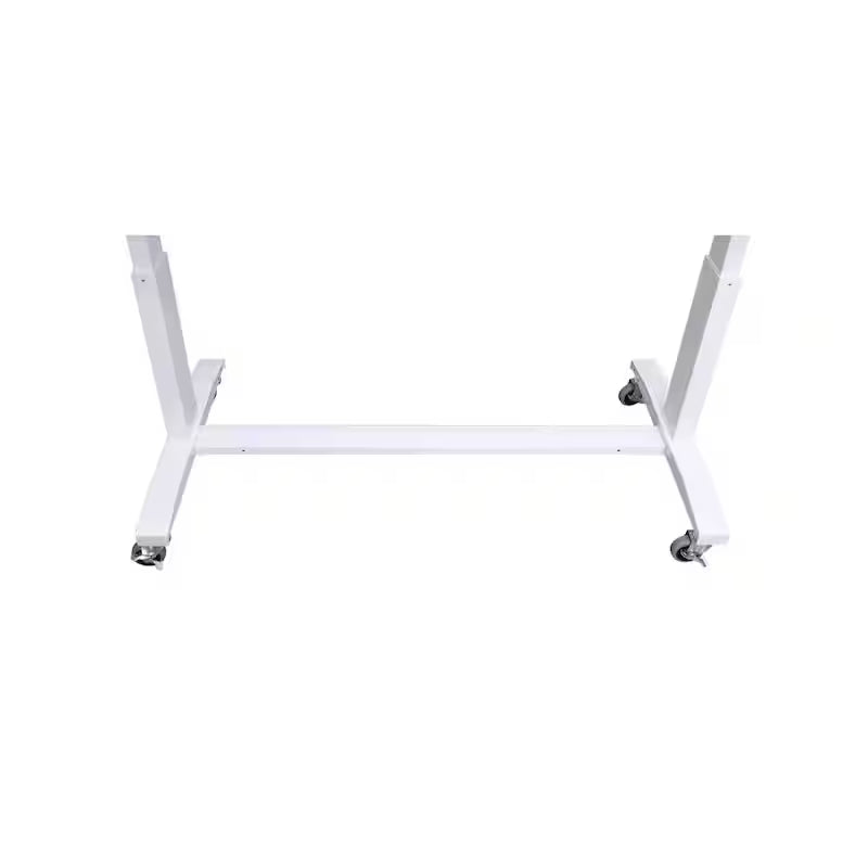 Adjustable Height Work Table in White C384