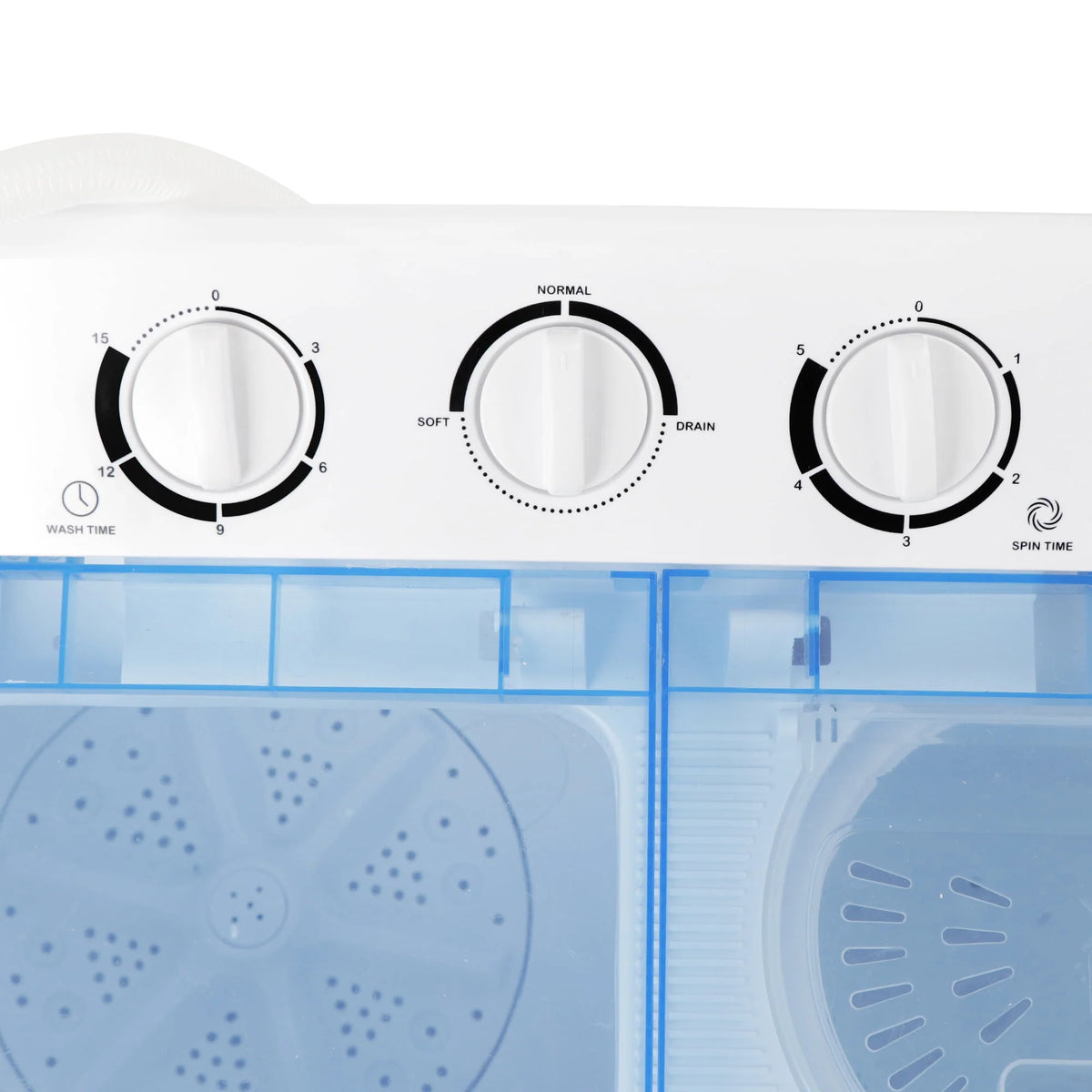 2IN1 Twin Tub Washing Machine 17.6lbs D822