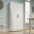 Soft White Storage Cabinet W1364