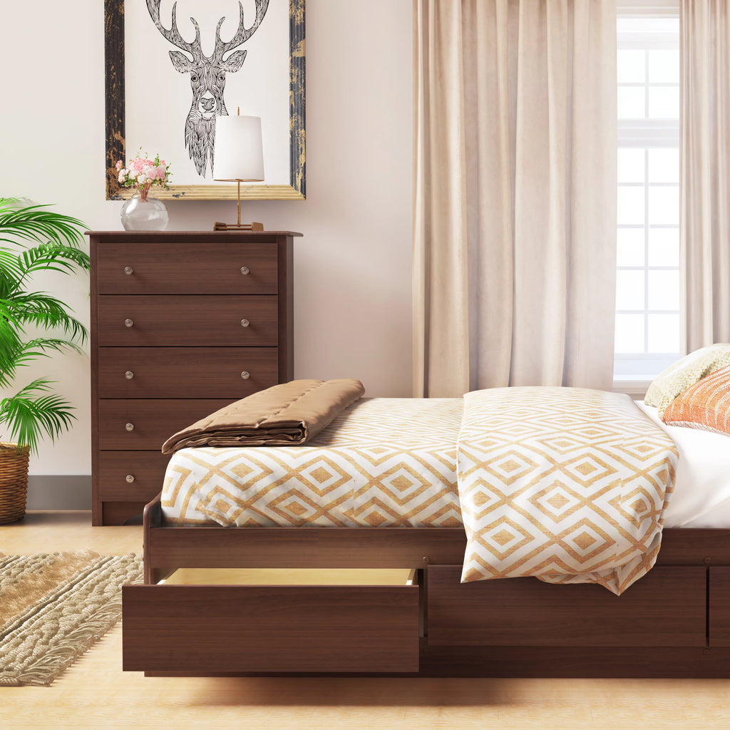 Cherry 5-Drawer Dresser K141