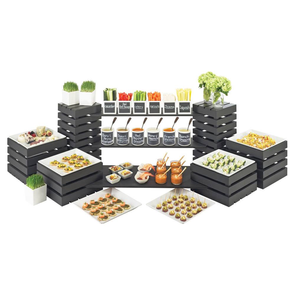 Bamboo Rectangular Riser Shelf U4177