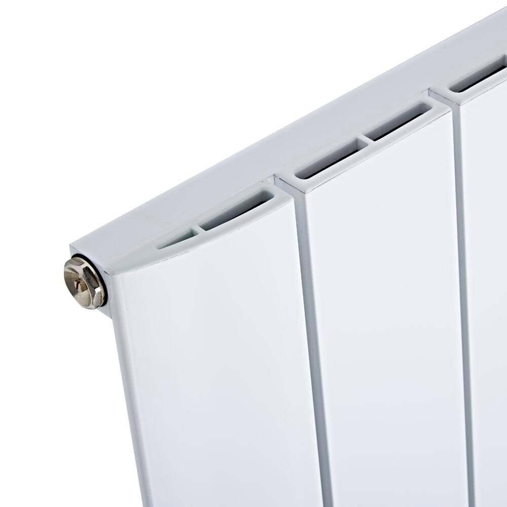 White Vertical Hot Water Radiator C286885