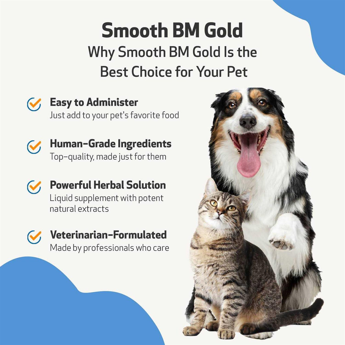 Smooth BM Gold Pet Supplies M3575