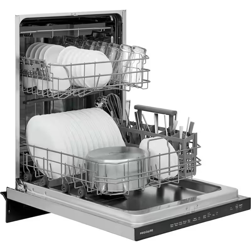 24 in. Stainless Steel Built-In Dishwasher with 5 Cycles Y4555