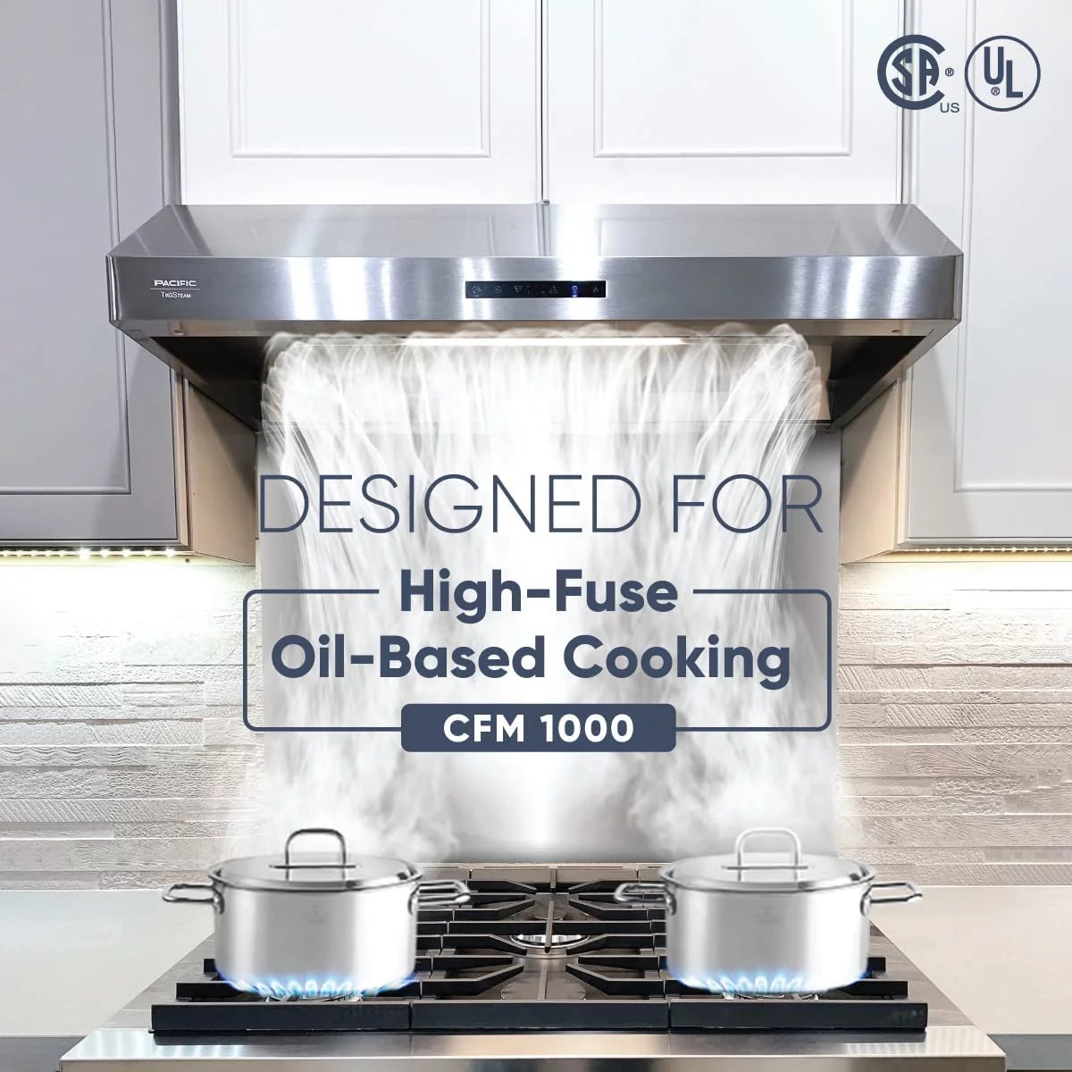 30 Under Cabinet Hood, 900+ CFM, Stainless Steel O838270