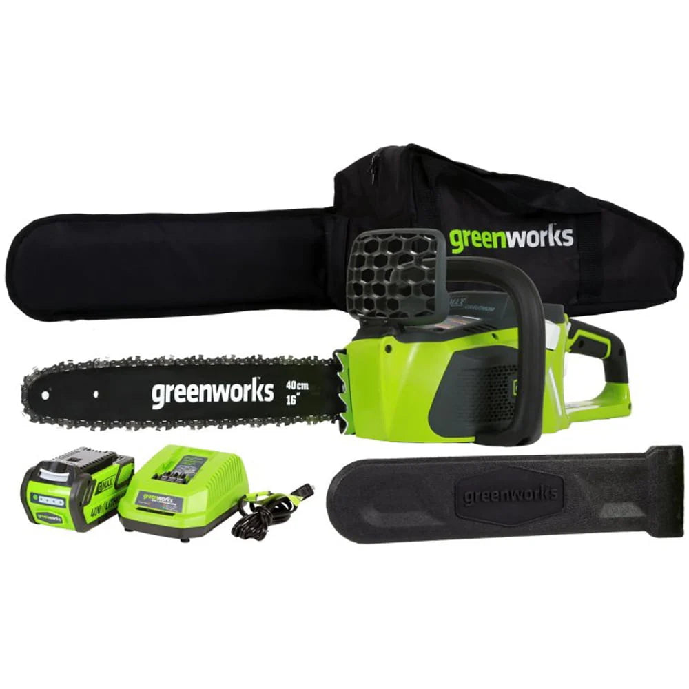 40V 16 Cordless Brushless Chainsaw with Battery and Charger N5301