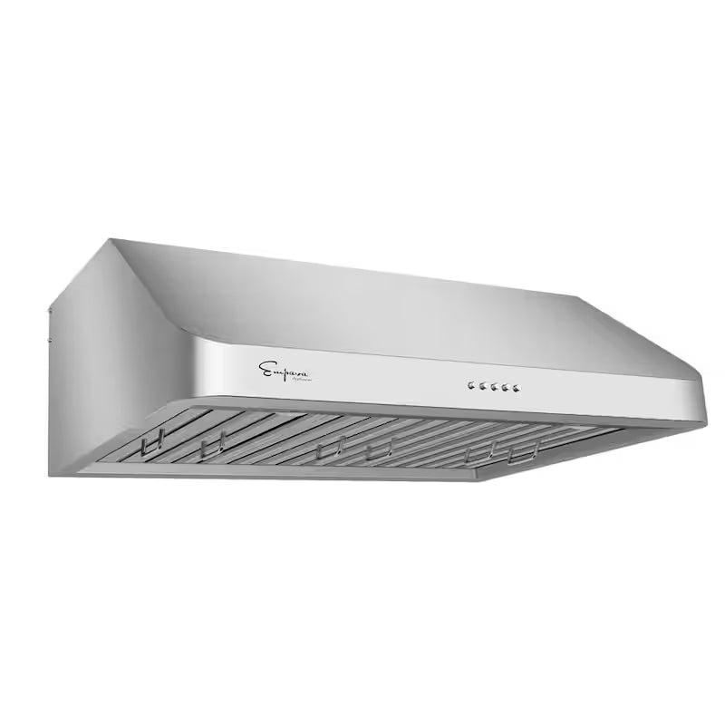 30 in. 500 CFM Ducted Under Cabinet Range Hood with LED Lights in Stainless Steel O247
