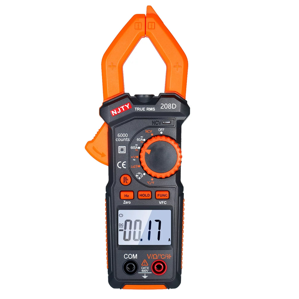 600A Ac/Dc Digital Clamp Meter True-Rms Multimeter L782