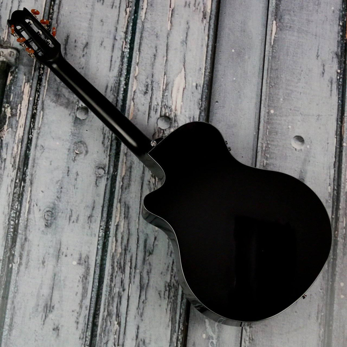 Black Acoustic-Electric Classical Guitar I661328