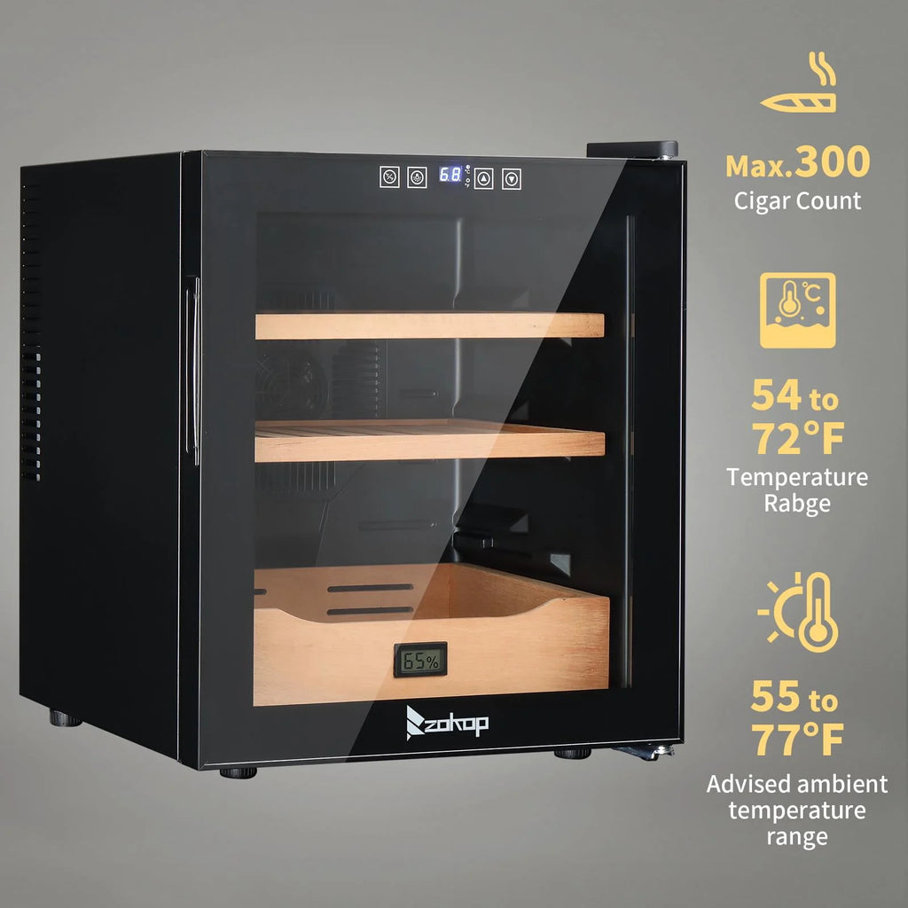 50L Electric Cigar Humidor with Cooling and Heating Q113