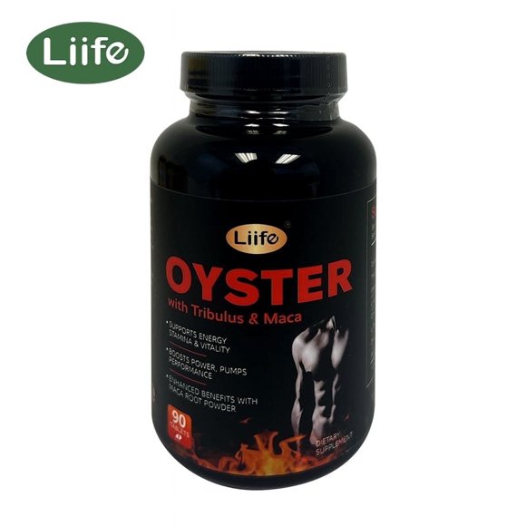 Oyster Extract Zinc Taurine 90 Capsules Dietary Supplement U40543