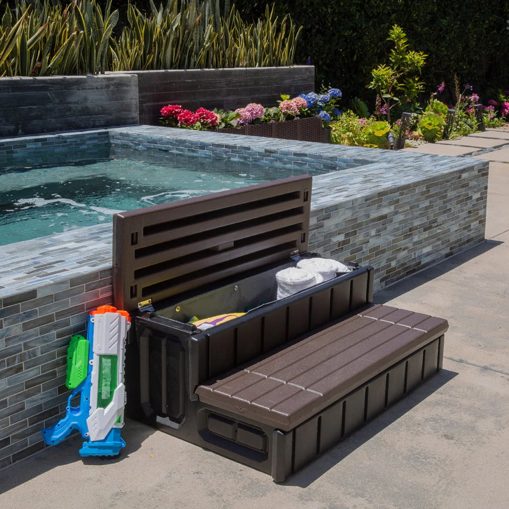 36 Spa Step Hot Tub and Spa 2-Step Storage Compartment J439579