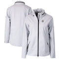 Gray Full-Zip Rain Jacket L29711
