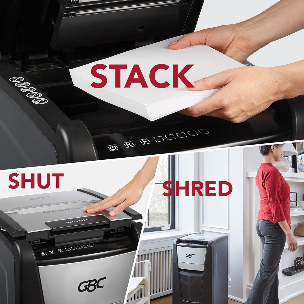 Auto Feed 100 Sheet Super Cross-Cut Paper Shredder W84950