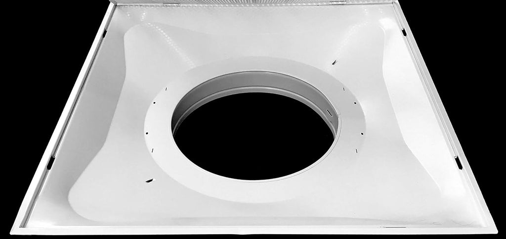 24 x 24 Perforated Return Grill with 12 Collar R4430