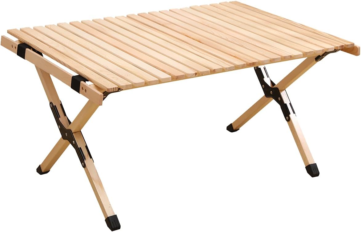 Portable Folding Light Wooden Picnic Table in a Bag Y326101