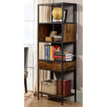 Brown Display Cabinet with Drawer E17457