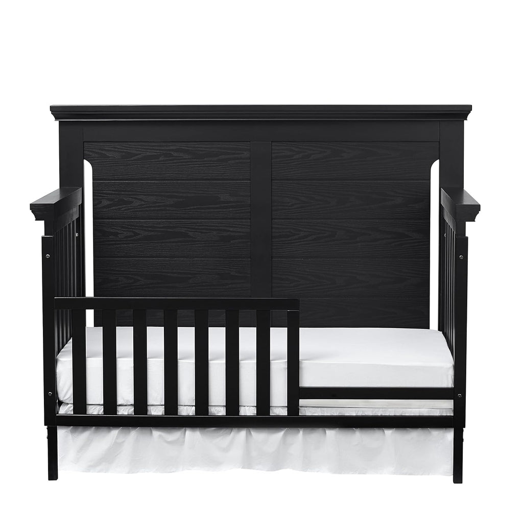 4 in 1 Convertible Crib Black W7102