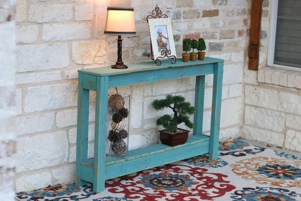 Rustic Entry Way Table 46"L C8493