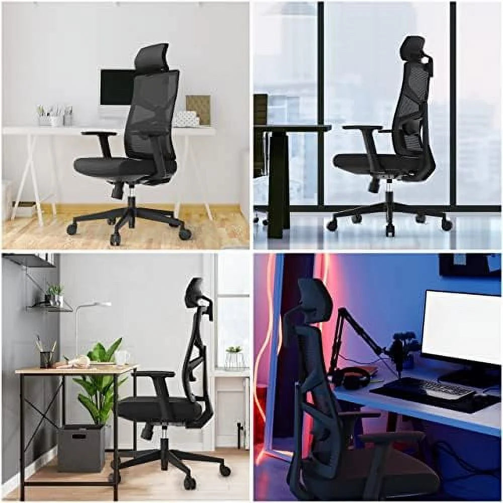 Ergonomic Mesh Office Chair with Lumbar Support W39612
