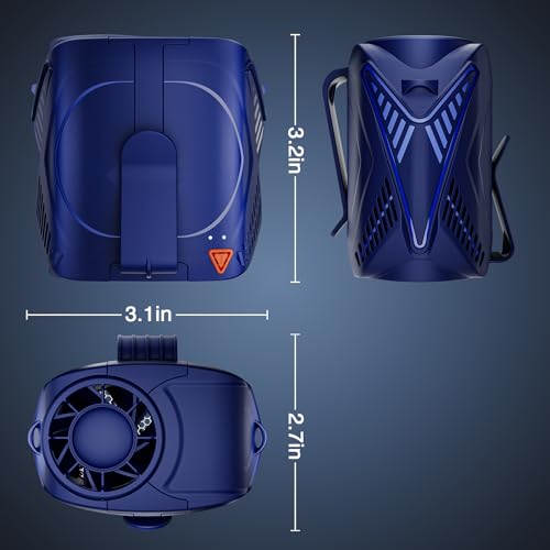 Portable Rechargeable Wearable Waist Fan T28474