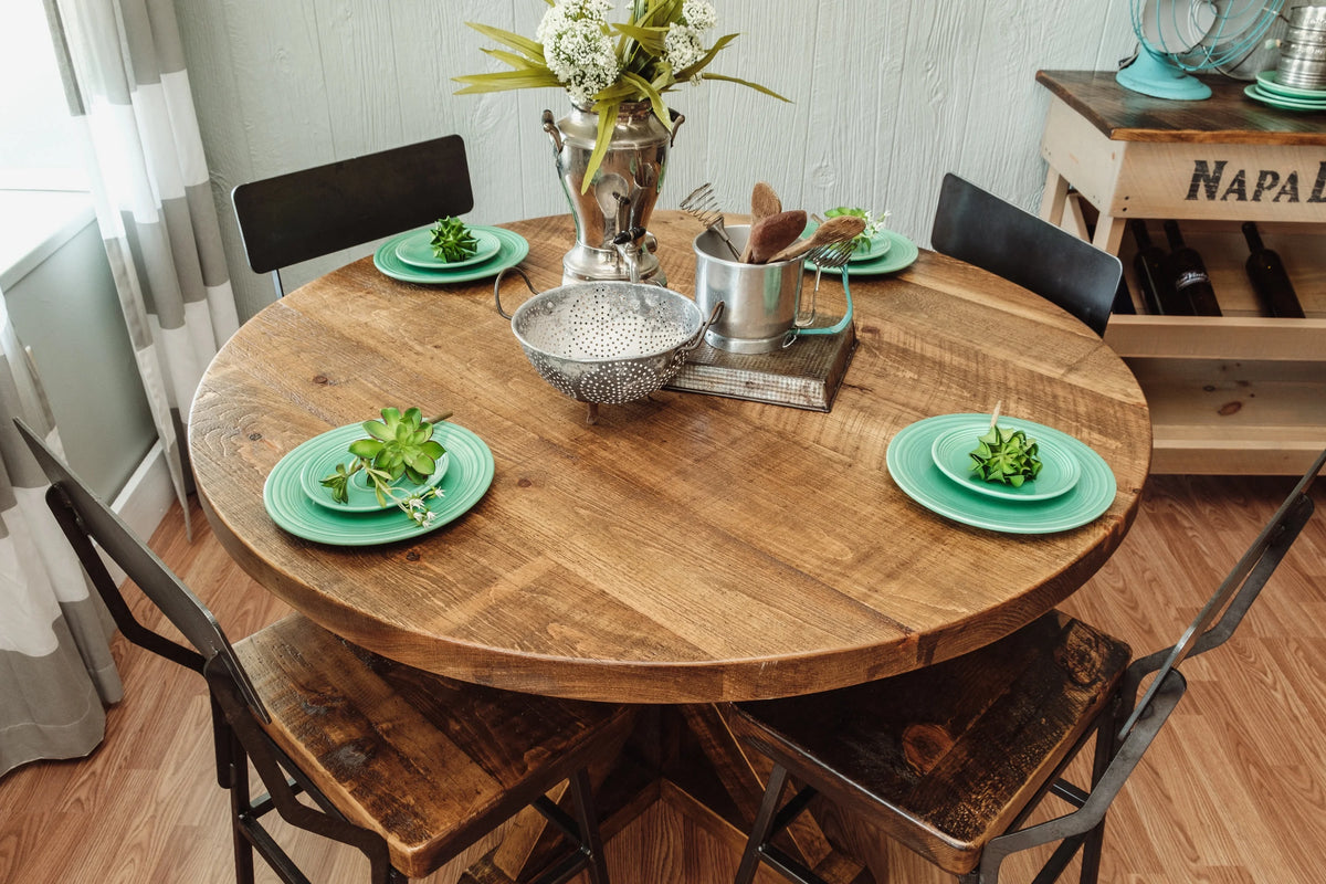 Solid Wood Farm Table Y31396