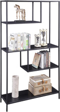 White 3-Tier Metal Bookshelf Storage Organizer S153151